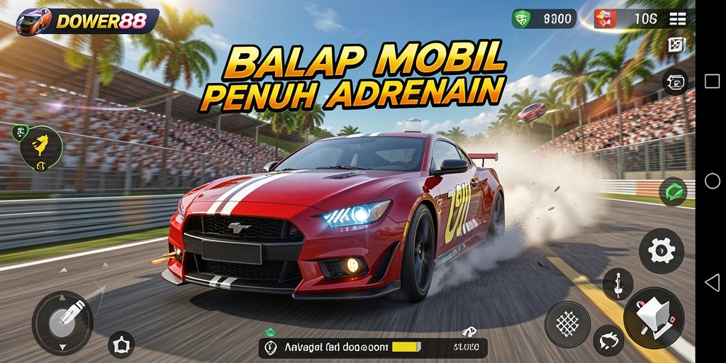 Tampilan gameplay DOWER88 yang seru dan mendebarkan.