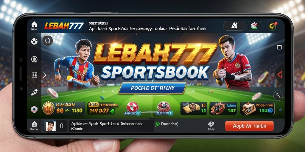 Tampilan gameplay seru di aplikasi LEBAH777 untuk taruhan olahraga.