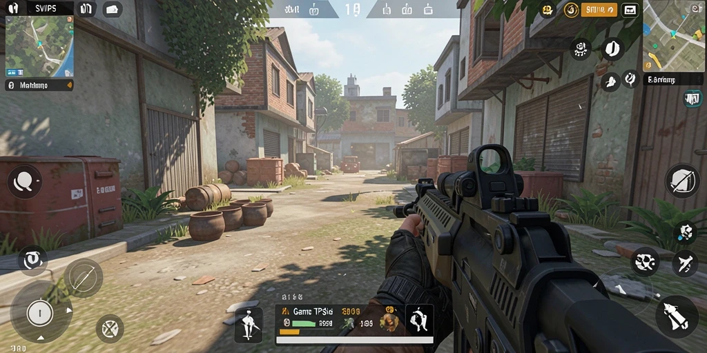 Screenshot gameplay SVIP5 menunjukkan aksi pertempuran yang intens.