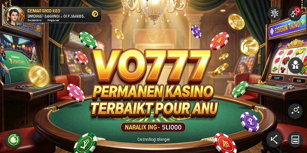 Screenshot utama VO777 menampilkan gameplay kasino yang seru dan menarik.