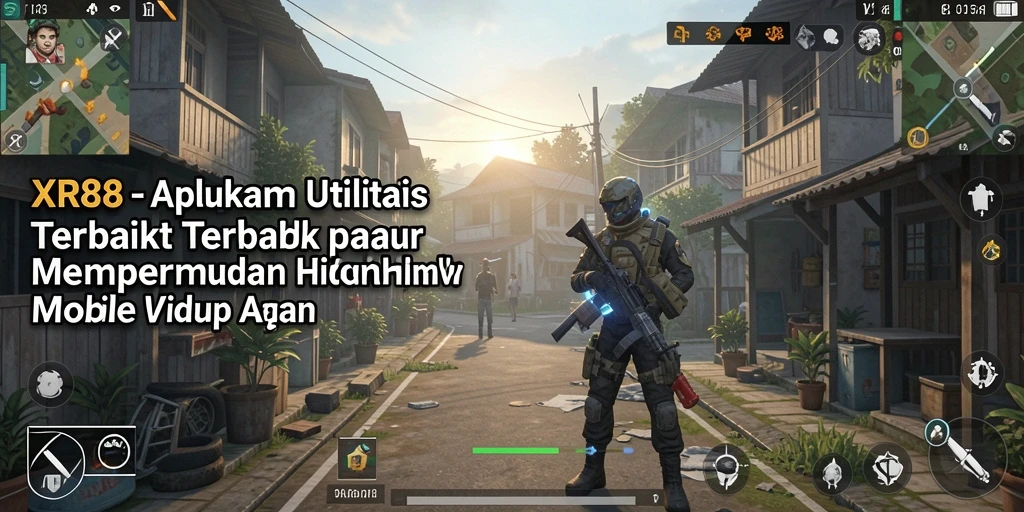 Tampilan antarmuka XR88 yang ramah pengguna dan fungsional.